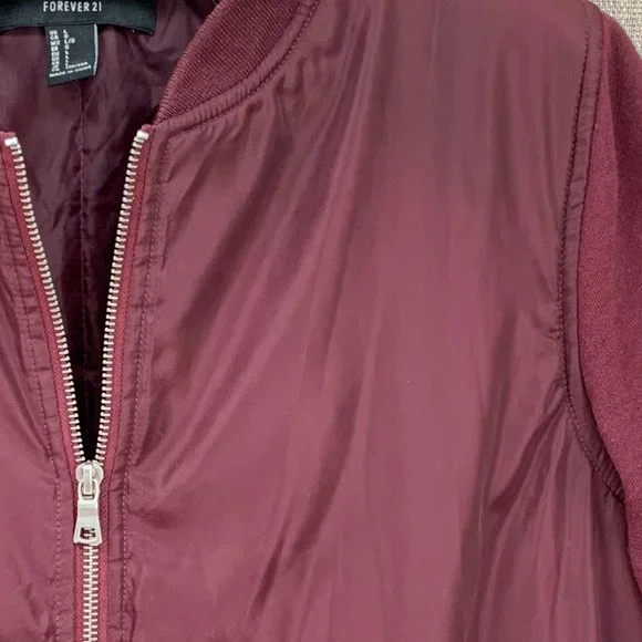 SOLD CLEARANCE FOREVER 21 Bomber Jacket - Picture 5 of 14
